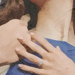 Bvlgari banner painting