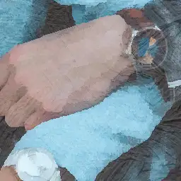 Hamilton banner painting