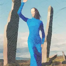 LVMH background painting