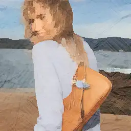 Michael Kors banner painting