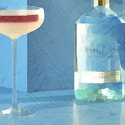 Moët Hennessy background painting