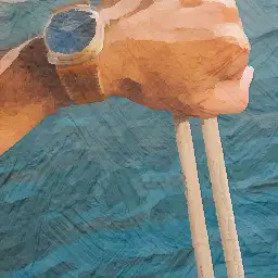Officine Panerai banner painting