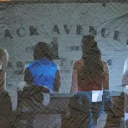 Universo banner painting